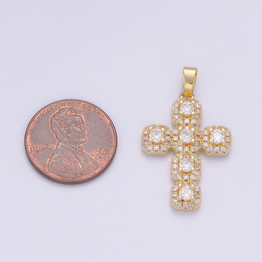 🎉HP🎉 Statement Cross Necklace | 14k Gold Filled - Picture 11 of 11